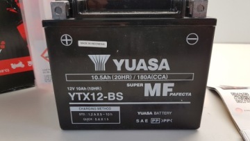 Аккумулятор Yuasa YTX12-BS