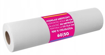 Podkład papierowy na kozetkę VELLA 60x50 m