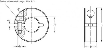 УСТАНОВОЧНОЕ КОЛЬЦО С РЕЗЬБОЙ M16X1,5 ST