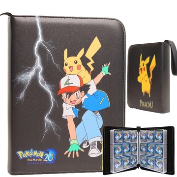 POKEMON DUŻY ALBUM SEGREGATOR KLASER NA 400 KART GRATIS KARTY