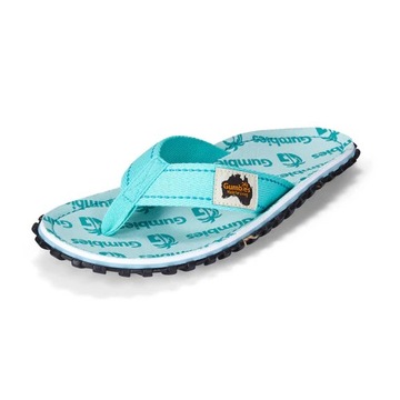 GUMBIES ISLANDER FLIP-FLOPS UNISEX MINT MULTI LOGO 44