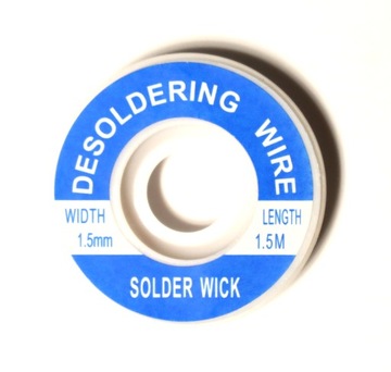 Plecionka do cyny Solder Wick 1,5 mm x 1,5 m