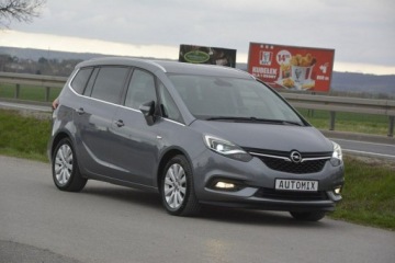 Opel Zafira C Tourer Facelifting 1.6 CDTI 120KM 2017 Opel Zafira 1.6 CDTI nawi kamera hak 7 osobowy, zdjęcie 12