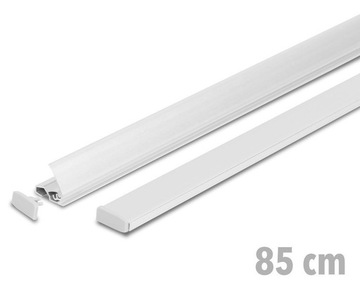 Zaciskowa listwa plakatowa Slim 85 cm 2 szt.
