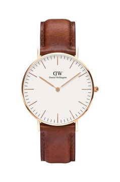 Daniel Wellington zegarek Classic 36 St Mawes kolor brązowy DW00100035