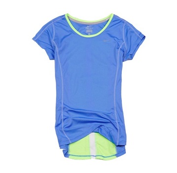 NIKE DRI-FIT RUNNING _ KOSZULKA TERMO _ T-SHIRT _ S _WOMEN _ 100% POLIESTER