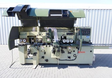 ЧЕТЫРЕХСТОРОННИЙ СТРОГАЛЬНЫЙ СТАНОК SCM + универсальный шпиндель