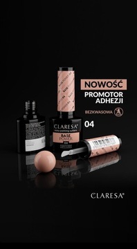 CLARESA BASE POWER 04 Бескислотное базовое покрытие 5 г