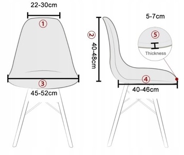 ЧЕХОЛ НА СТУЛ СКАНДИНАВСКИЙ ПРЕМИУМ ВЕЛОР ЭЛАСТИЧНЫЙ БАРХАТ