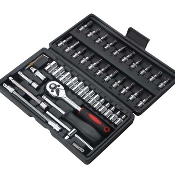 НАБОР ТОРЦЕВЫХ КЛЮЧЕЙ НАСАДКИ ДЛЯ ТОРЦЕВЫХ КЛЮЧЕЙ 46 шт.