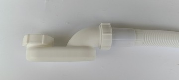 Сифон для ванны, ванной кабины, 80 см, сливная труба с низким душевым поддоном S4