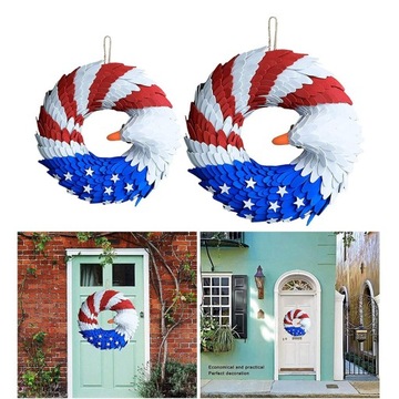 Флаг Цветочный Венок Патриотические Украшения А 38см