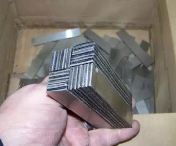 Японский нож Изготовление ножей из дамасской стали