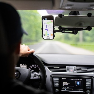 АВТОДЕРЖАТЕЛЬ ДЛЯ ТЕЛЕФОНА, ЗЕРКАЛО ЗАДНЕГО ВИДА, ПРОЧНЫЙ АВТОДЕРЖАТЕЛЬ