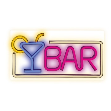 Neon PLEXI LED BAR multikolor ściemniacz ozdoba Forever Light