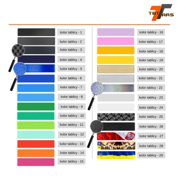 Номерные знаки ДУБАЙ, набор из 2 алюминиевых деталей.