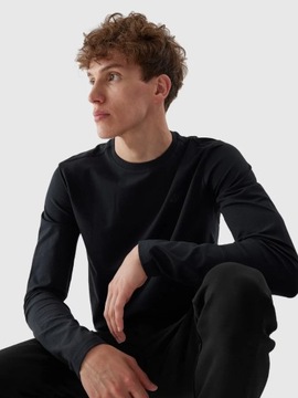 МУЖСКАЯ ФУТБОЛКА 4F ИЗ ХЛОПКА С ДЛИННЫМ РУКАВОМ AW23M155