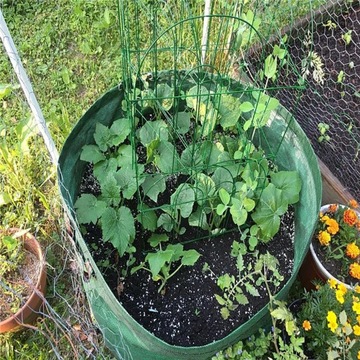 КОРЗИНА-КОНТЕЙНЕР САДОВАЯ СУМКА ДЛЯ ТРАВЫ И ЛИСТЬЕВ, БОЛЬШАЯ