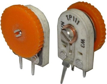 1k5 - TP111, trymer ceramiczny węglowy stojący RM5x5mm