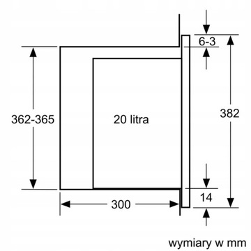 BOSCH BFL520MB0 ВСТРАИВАЕМАЯ МИКРОВОЛНОВАЯ ПЕЧЬ