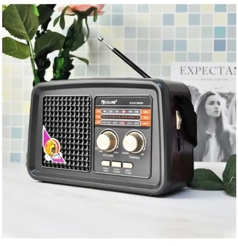 ПОРТАТИВНОЕ КУХОННОЕ РАДИО СОЛНЕЧНАЯ БАТАРЕЯ USB BT
