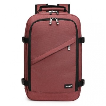 Рюкзак для самолета 40x20x25 Ryanair Wizzair Cabin Red 20L Expander