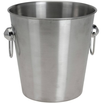 WIADERKO DO CHŁODZENIA ALKOHOLU srebrne 20 cm