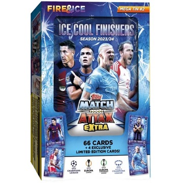 MATCH ATTAX EXTRA 2023/2024 MEGA TIN - MEGA PUSZKA #2 ICE COOL FINISHERS