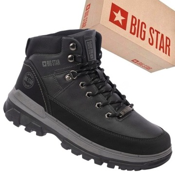 BUTY MĘSKIE BIG STAR TREKKINGOWE TRAPERY ZIMOWE