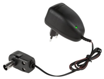 КРУГЛАЯ ТВ АНТЕННА DVB-T2 КОМПАКТНАЯ АКТИВНАЯ БЕЛАЯ