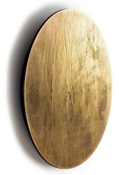 NOWODVORSKI LAMPA ŚCIENNA 10282 RING KINKIET KOŁO ZŁOTE LEDOWE 35CM