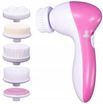 SZCZOTECZKA DO MYCIA TWARZY PEELING 5W1 MASAŻER
