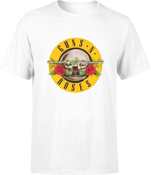 MĘSKI T-SHIRT KOSZULKA GUNS N ROSES N' ROZMIAR S MĘSKA TSHIRT Z NADRUKIEM