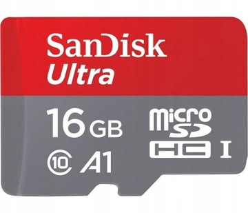 Karta pamięci SanDisk Ultra microSDHC 16GB 100MB/s