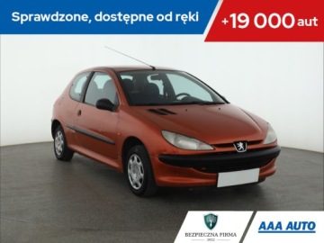 Peugeot 206 Hatchback 1.1 i 60KM 1999 Peugeot 206 1.1 i, Salon Polska