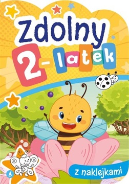 ZDOLNY 2-LATEK Z NAKLEJKAMI ĆWICZENIA ZAGADKI 2+
