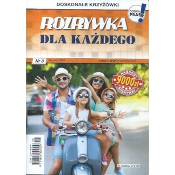 Krzyżówki ROZRYWKA DLA KAŻDEGO 8/2023