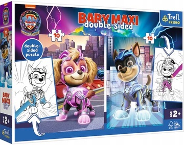 PUZZLE KOLOROWANKA BABY MAXI PIESKI PSI PAW PATROL