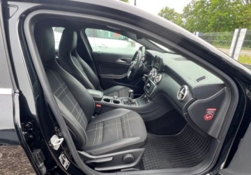 Mercedes Klasa A W176 Hatchback 5d 1.6 200 BlueEFFICIENCY 156KM 2014 Mercedes-Benz Klasa A 200 156KM Xenon Led Navi Klima Pol Skora Stan Bdb OP, zdjęcie 20