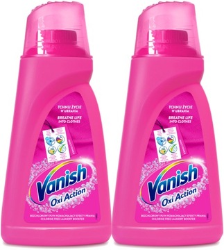 Жидкость для стирки Vanish Oxi Action Pink 2 л