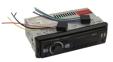 Автомобильный радиоприемник 1din Микрофон 2USB Карта Android