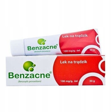 BENZACNE żel lek na trądzik pospolity 30 g