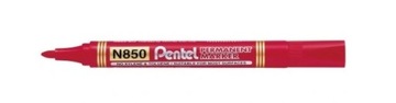 Marker permanentny PENTEL N-850 okr. czerwony / 8060