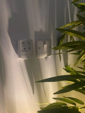 3 X LAMPKA PODSZAFKOWA LED Z PILOTEM IR SAMOPRZYLEPNA NA BATERIE DO MEBLI