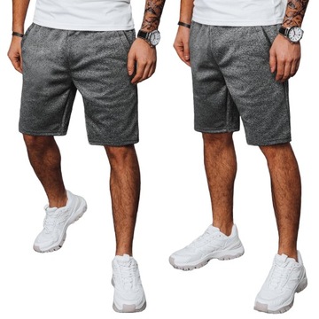 MĘSKIE KRÓTKIE SPODENKI DRESOWE SZORTY ox102 - XL