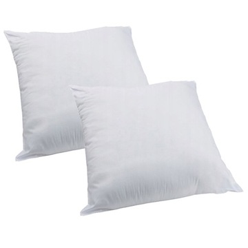 2 x ANTYALERGICZNA PODUSZKA JASIEK 40x40 cm BIAŁA