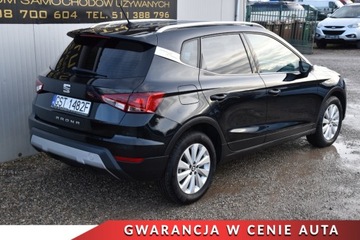 Seat Arona Crossover 1.0 EcoTSI 115KM 2019 Seat Arona X-Cellence Full-LEDNawigacja AmbienteTempomat Klimatronic Bogaty, zdjęcie 36