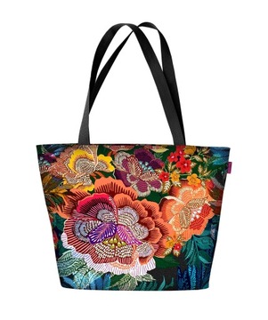 Torebka z nadrukiem Bertoni wodoodporna shopper Holi wzór - Corina