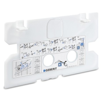 GEBERIT DUOFIX BASIC UP100 - PŁYTKA POD PRZYCISK