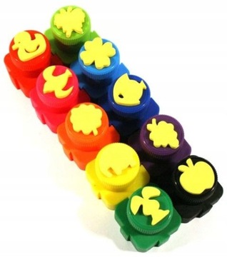 Краски Рисование пальцами Штампы Пазлы Colorino